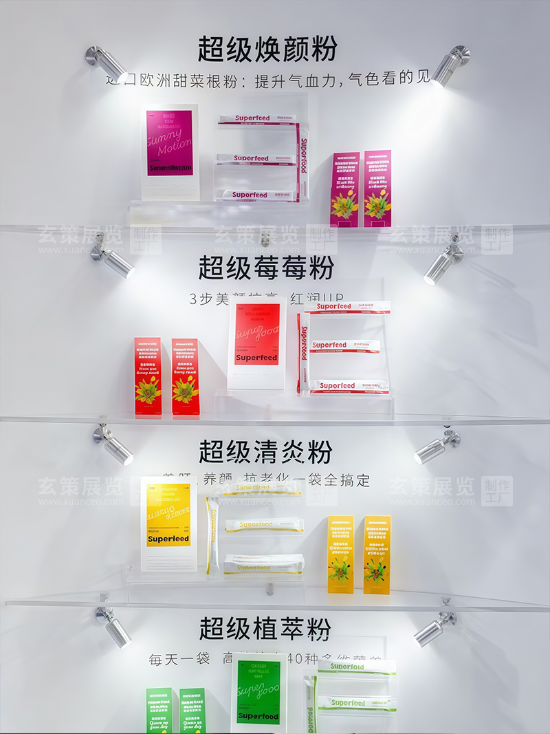 食品创新展-艾兰得展台产品展示